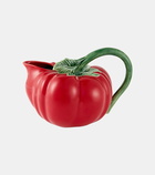 Bordallo Pinheiro Tomate ceramic pitcher