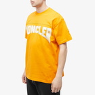 Moncler Men's Arch Logo T-Shirt in Orange