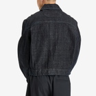 Jacquemus Men's Indigo Wash Denim Jacket in Dark Navy