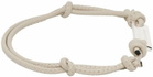 Marni Off-White Leather Bracelet