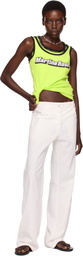Martine Rose SSENSE Exclusive Green Folded Vest Tank Top