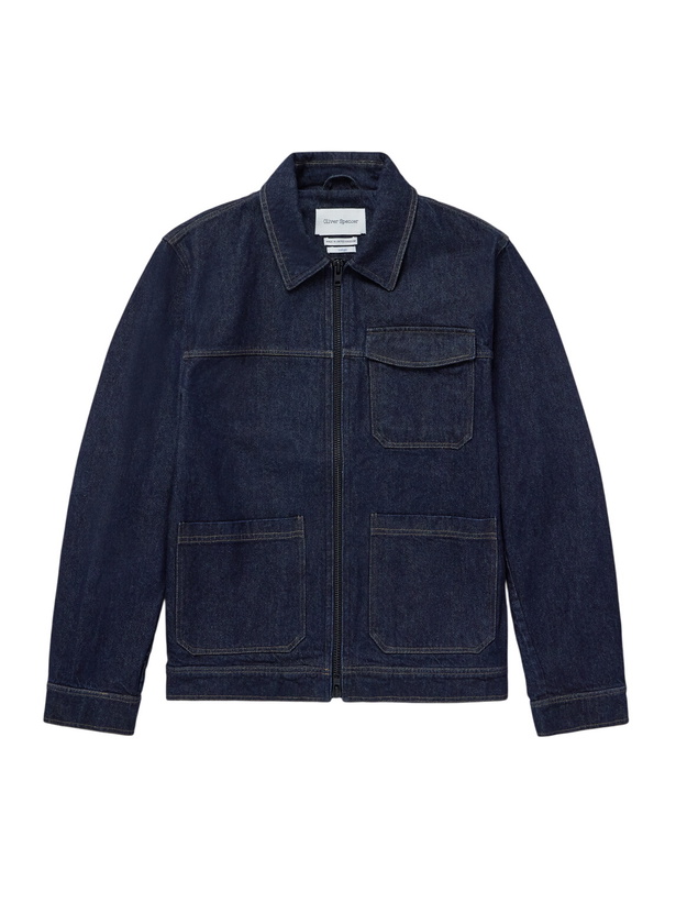Photo: Oliver Spencer - Hardwick Denim Jacket - Blue