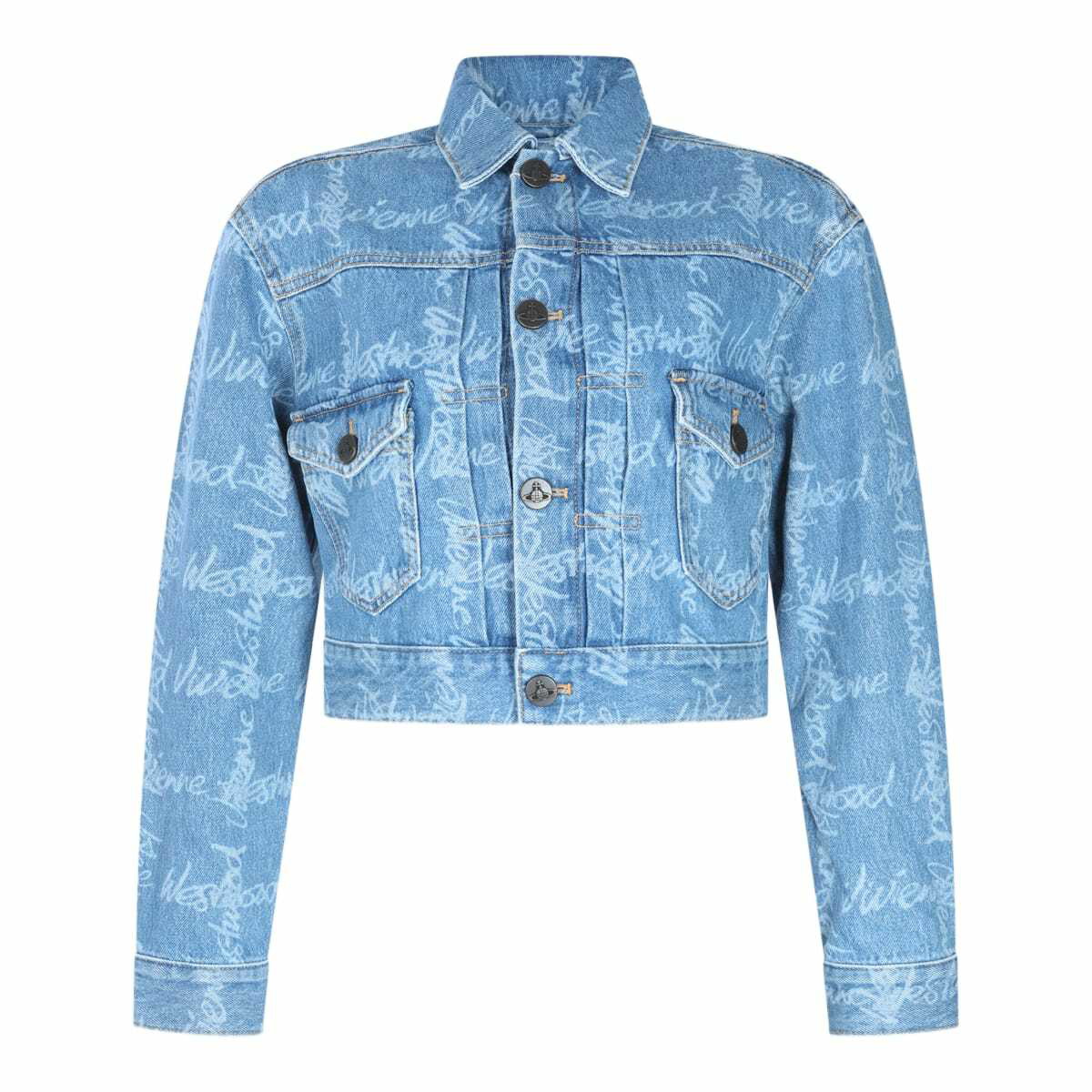 Vivienne Westwood Blue Drunken Tailor Jacket Vivienne Westwood