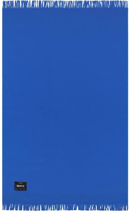 Photo: MAGNIBERG SSENSE Exclusive Blue Bold Blanket