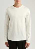 Jil Sander Logo-print Cotton top White And Black