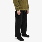 Story mfg. Men's Salt Cargo Pants in Black Slub