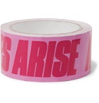 Aries - Logo-Print Tape - Pink