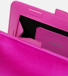 The Attico - 8.30 PM silk-blend clutch