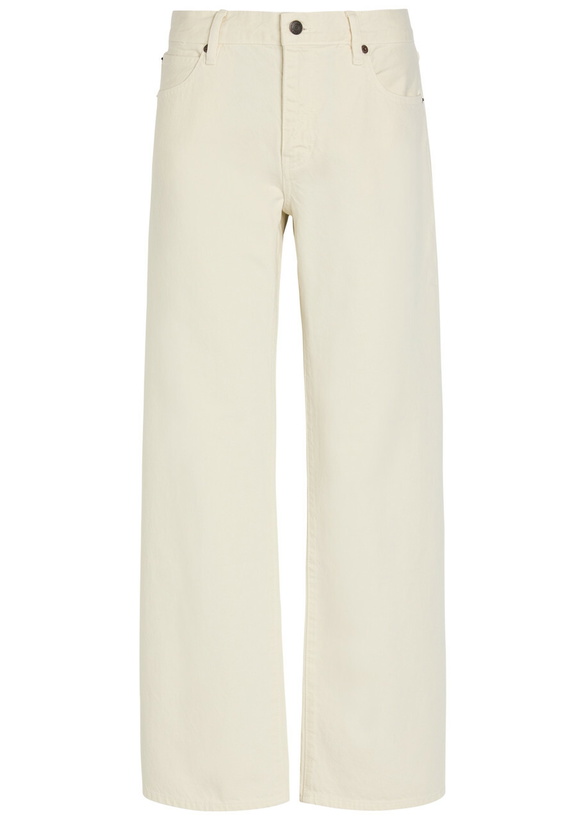 Photo: Frame The Saturday Straight-leg Jeans Beige