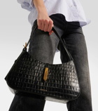 DeMellier Tokyo croc-effect leather shoulder bag