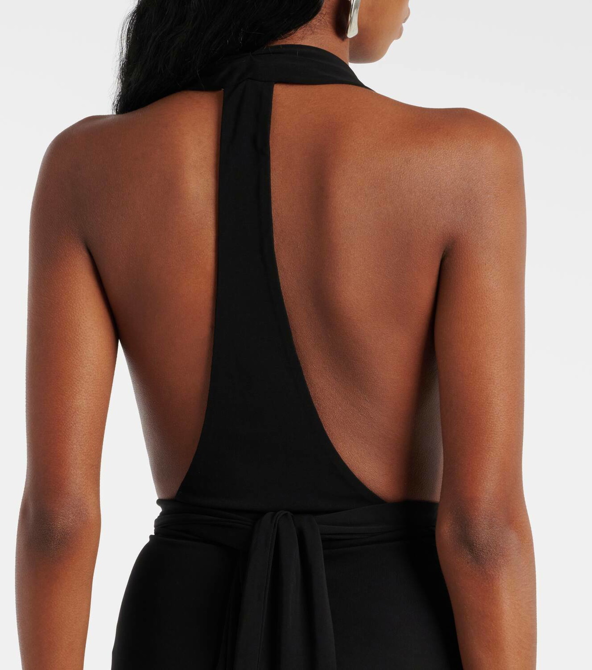 Christopher Esber Trapeze draped jersey gown Christopher Esber