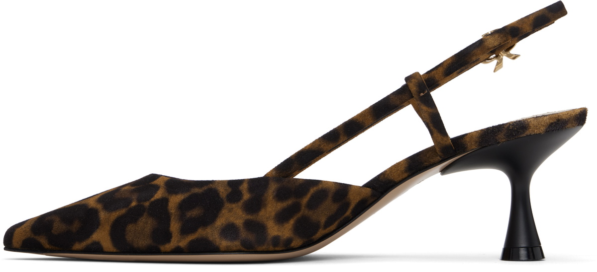 Gianvito Rossi Brown Ascent 55 Heels