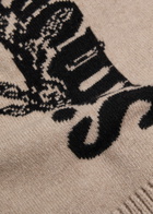 Simone Rocha Logo Wool and Cashmere-blend Scarf - Beige - One Size