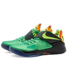 Nike KD IV "Weatherman" Sneakers in Lush Green/Volt/Team Orange