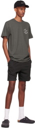 Museum of Peace & Quiet Black Cotton Shorts