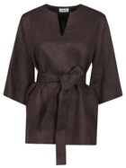 Parosh Short Sleeve Betulla Blouse