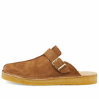 Clarks Originals Men's Desert Trek Mule in Caramel Suede