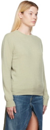 Frenckenberger Green Mini R-Neck Sweater