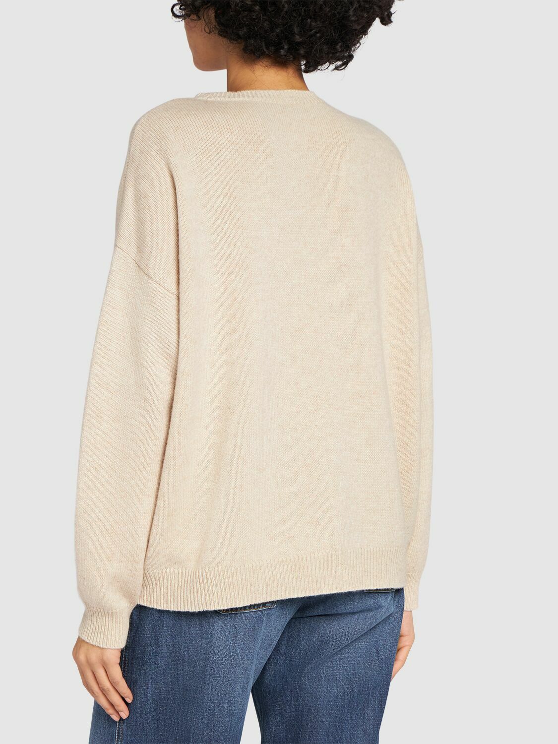 MAX MARA Vicolo Wool Knit Logo Sweater Max Mara