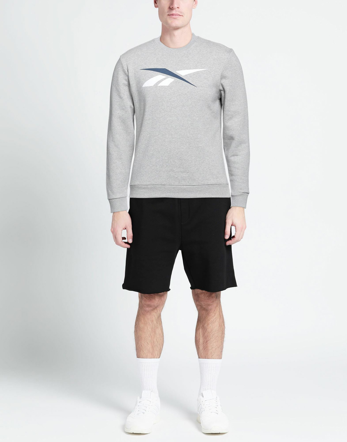 Reebok Mens Sweatshirt in Grey