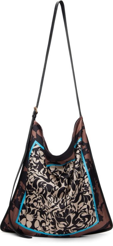 Photo: Dries Van Noten Multicolor Small Scarf Tote