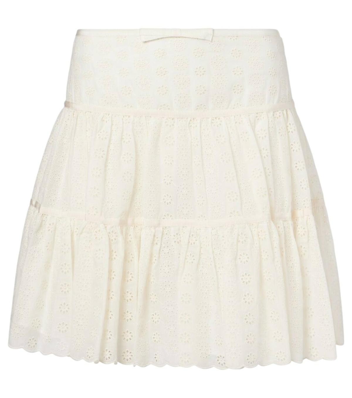 Valentino Toile Iconographe silk midi skirt Valentino