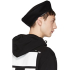 Off-White Black Logo Beret