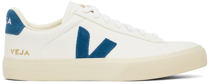 Photo: Veja White & Blue Campo Chromefree Sneakers