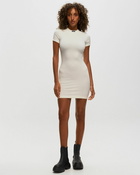 Heron Preston Hpny Emb Ss Dress White Dresses