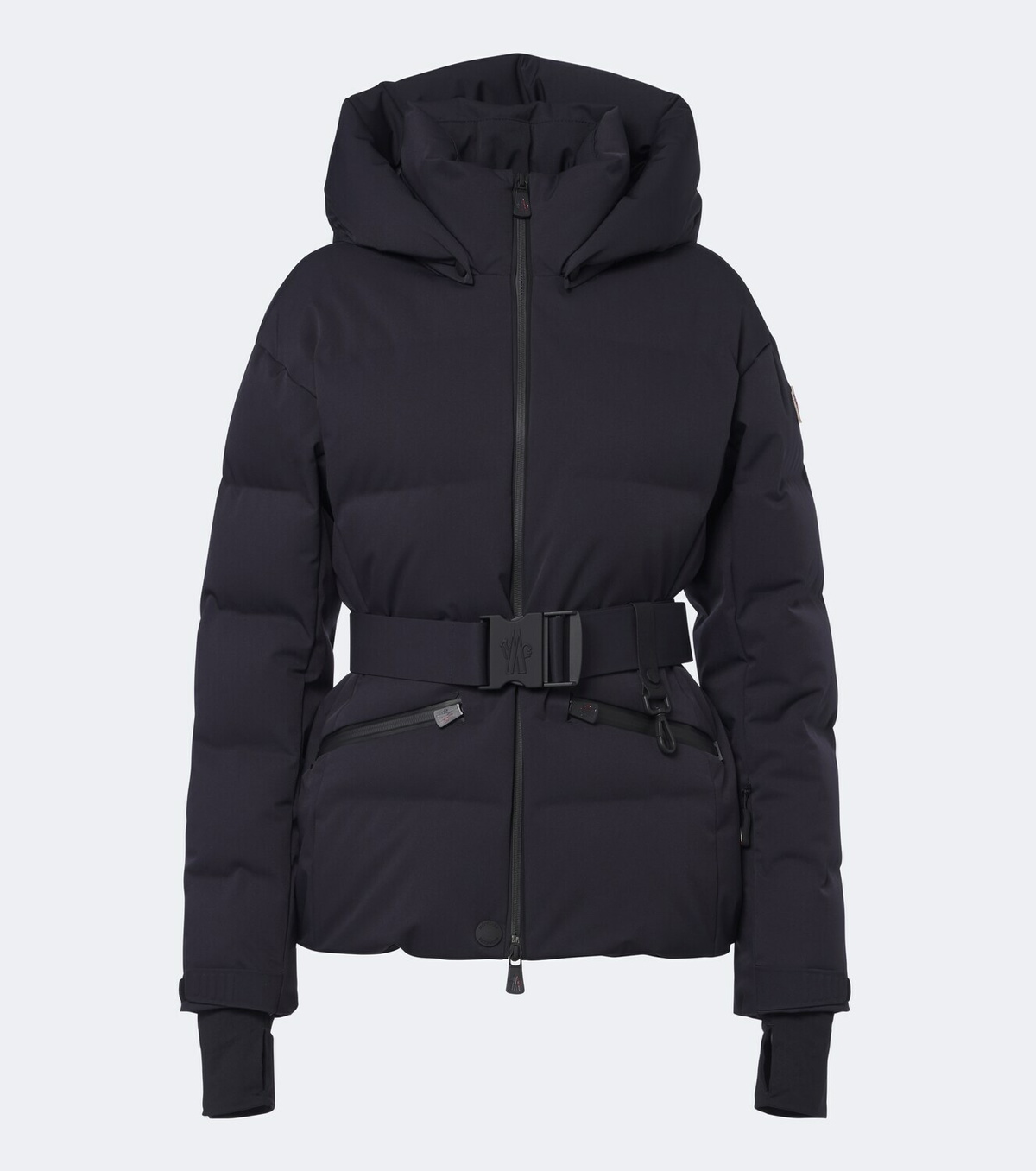 Moncler Grenoble Tolima belted down ski jacket