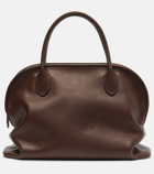 The Row Agnes leather tote bag