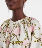 Giambattista Valli Floral cotton blouse