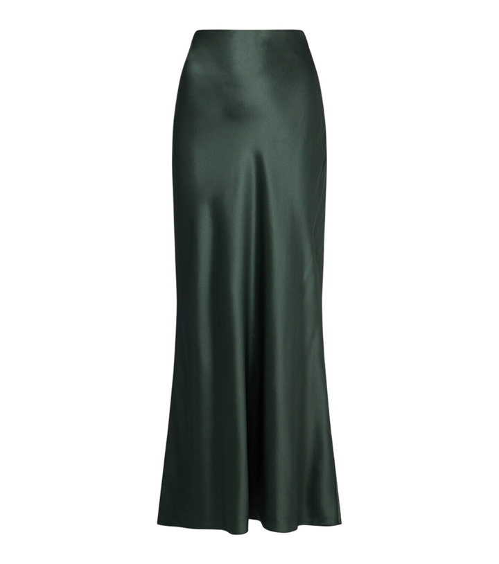 Photo: The Sei Silk satin maxi skirt