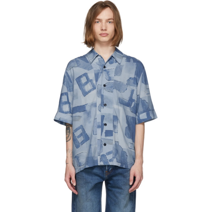 Photo: Acne Studios Blue Bla Konst Saira Shirt