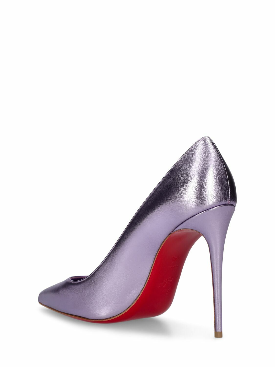 CHRISTIAN LOUBOUTIN - 100mm Kate Laminated Leather Pumps