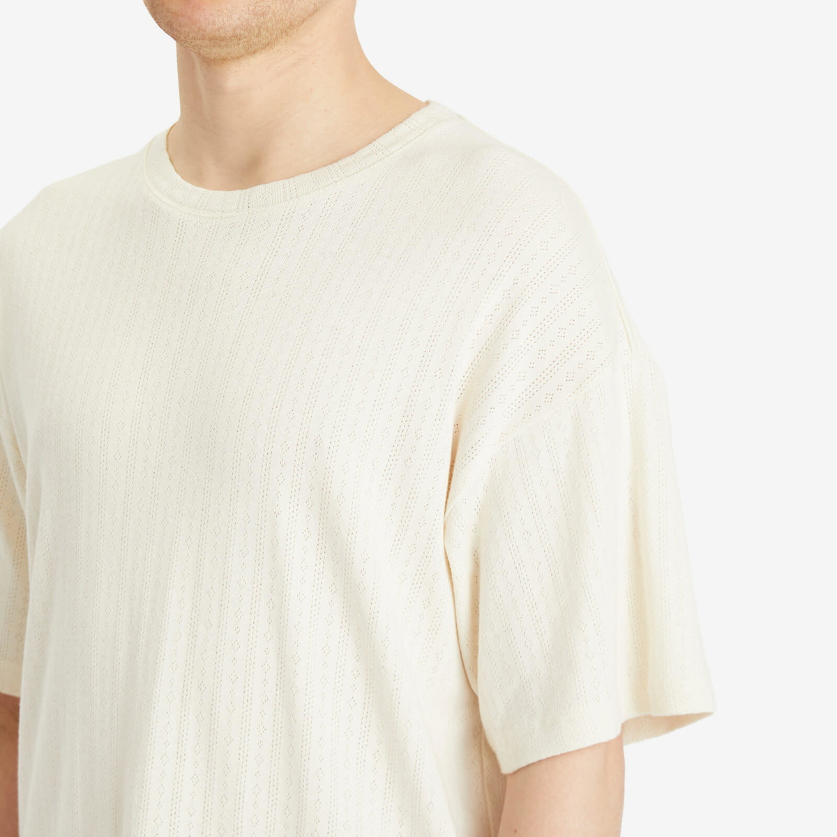 A Kind of Guise Men's Tador T-Shirt in Vanilla Cream