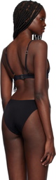 CDLP Black Triangle Bikini Top