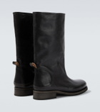 Our Legacy Haul Camion leather mid-calf boots