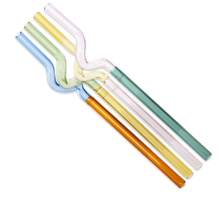 Photo: HAY Sip Spiral Straws-  Set of 4