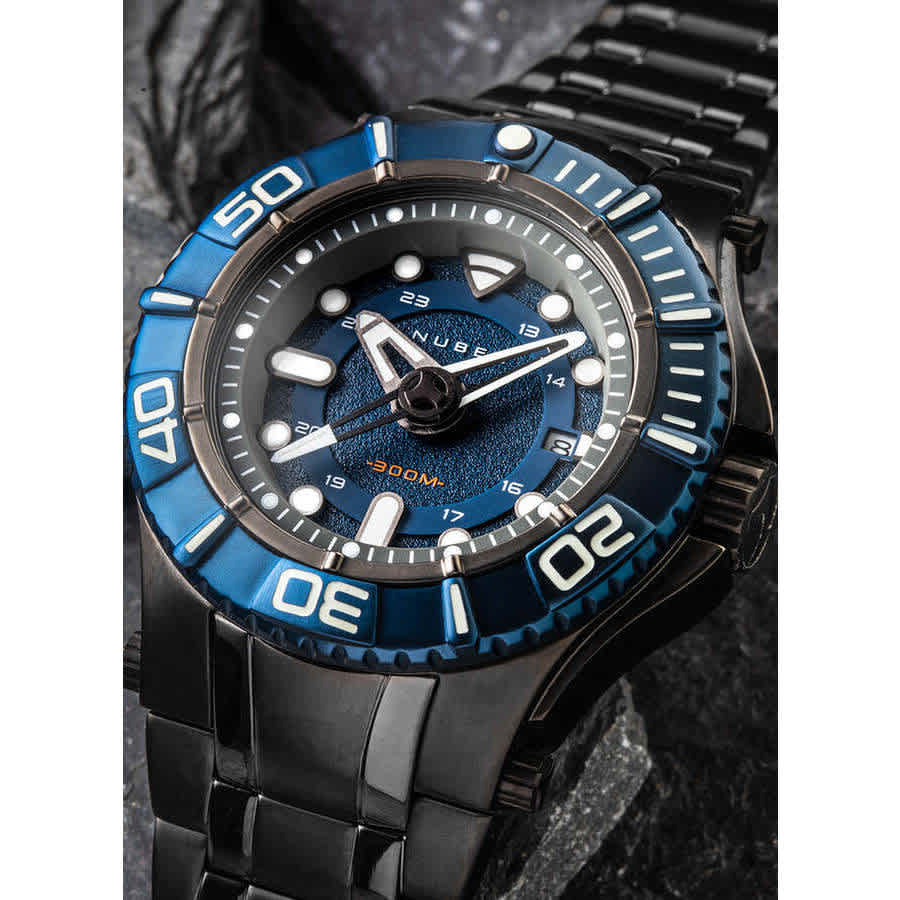 Nubeo Manta Midsize Blue Dial Mens Watch NB-6059-22