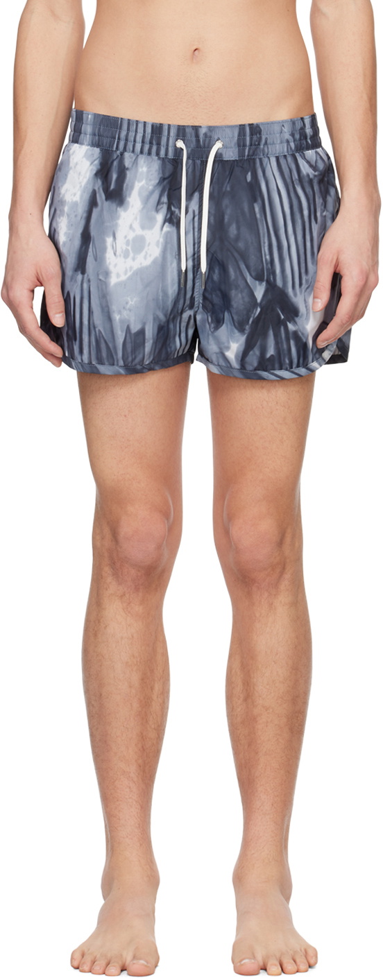 Photo: CDLP Gray Printed Swim Shorts