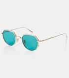 Jacques Marie Mage Hartana round sunglasses