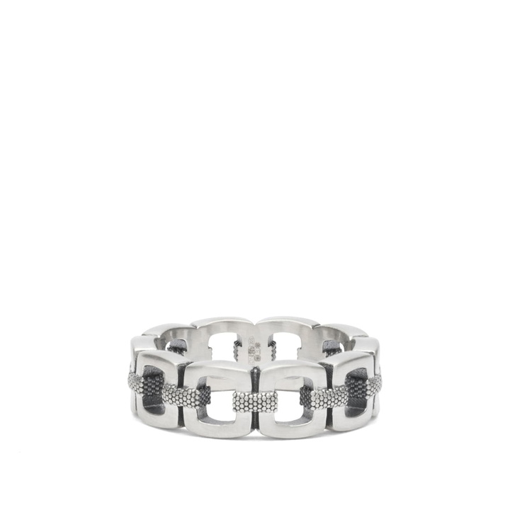 Photo: Serge DeNimes Men's Bond Ring in Silver