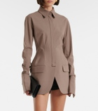 Mugler Peplum jacket