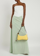 Bernadette Caswell Taffeta Maxi Skirt Multi Print