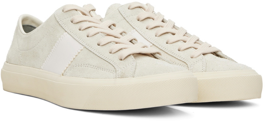 TOM FORD 26S SNEAKERS IN GREY SUEDE main image 1