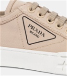 Prada Wheel canvas sneakers