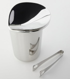 Georg Jensen Wine & Bar stainless steel ice bucket and tongs set by Thomas Sandell