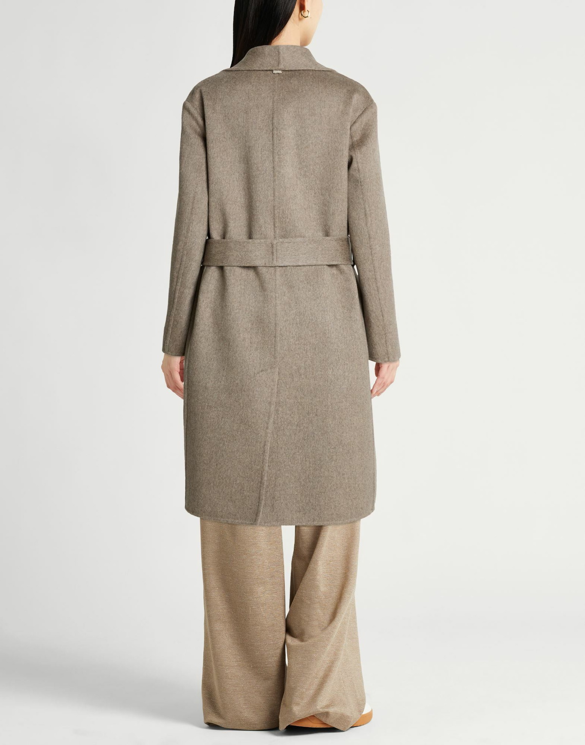 Agnona Womens Coat Taupe