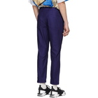 Marni Blue Canvas Trousers